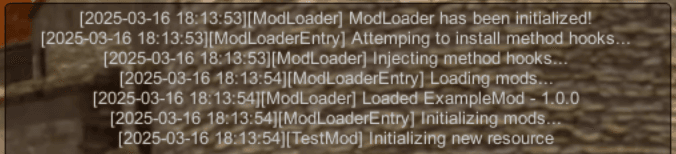 Evil Bank Manager main menu showing mod loader loaded successfully